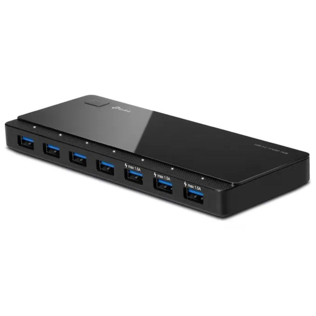 TP-Link UH700 Hub USB 3.0 a 7 porte con alimentatore TP-Link UH700 Hub USB 3.0 a 7 porte con alimentatore