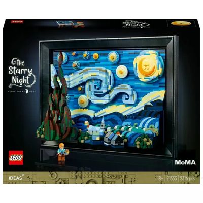 LEGO Ideas Notte stellata di Vincent van Gogh 21333 LEGO Ideas Notte stellata di Vincent van Gogh 21333