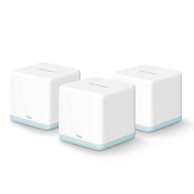 Mercusys Halo H30G AC1200 Sistema Wi-Fi Mesh Dual Band, Kit da 3 Unità Mercusys Halo H30G AC1200 Sistema Wi-Fi Mesh Dual Band, Kit da 3 Unità