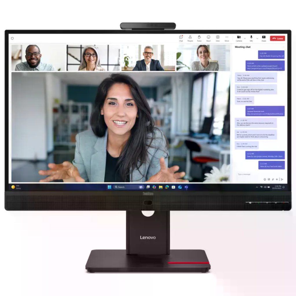 Lenovo 64B6MAT1EU Monitor PC 23.8'' Full HD ThinkVision T24-4v LCD Nero Lenovo 64B6MAT1EU Monitor PC 23.8'' Full HD ThinkVision T24-4v LCD Nero