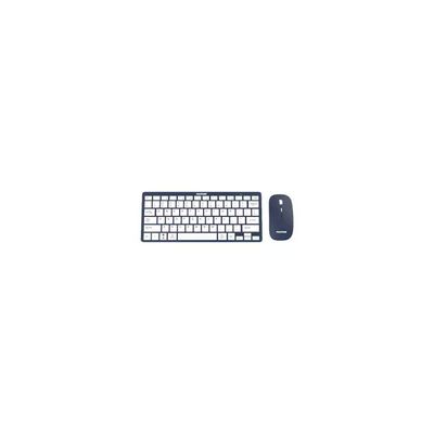 Pantone PT-KB09N Kit Tastiera e Mouse Wireless RF QWERTY Italiano Layout Curvo colore Blu marino Pantone PT-KB09N Kit Tastiera e Mouse Wireless RF QWERTY Italiano Layout Curvo colore Blu marino
