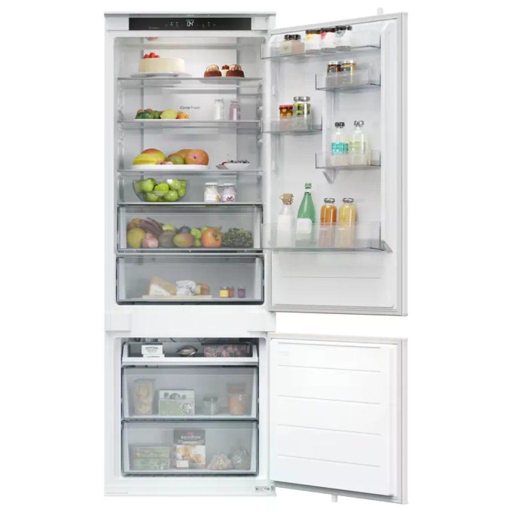 Candy CNBQT3719EW Fresco Frigorifero Combinato da Incasso 382 L 193
