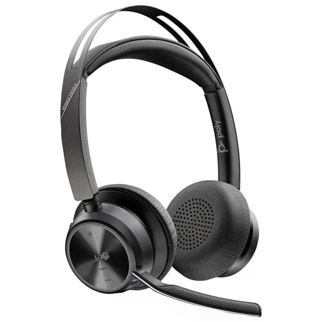 Poly Voyager Focus 2 Cuffie Bluetooth con adattatore USB-C-A Poly Voyager Focus 2 Cuffie Bluetooth con adattatore USB-C-A