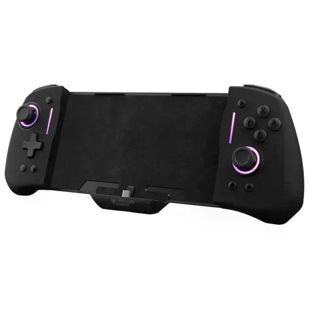 DragonShock Supporto Controller Dock Nintendo Switch e OLED Con Funzione Turbo Nero DragonShock Supporto Controller Dock Nintendo Switch e OLED Con Funzione Turbo Nero