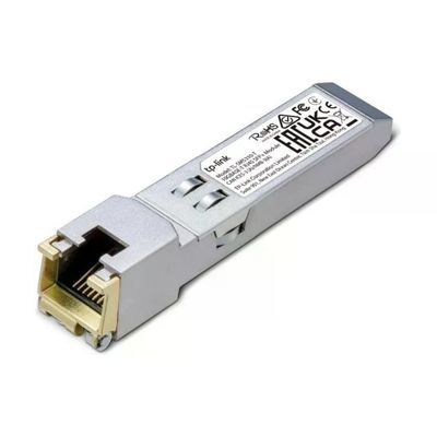 TP-Link TL-SM5310-T Modulo Transceiver SFP+ RJ45 10G BASE-T 10 Gbps fino a 30m Hot-Plug DDM colore Argento