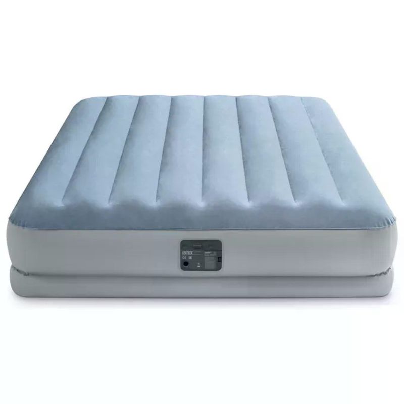Intex 64159 Dura-Beam Mid-Rise Comfort Materasso Gonfiabile Matrimoniale 152x203x36 cm Fiber