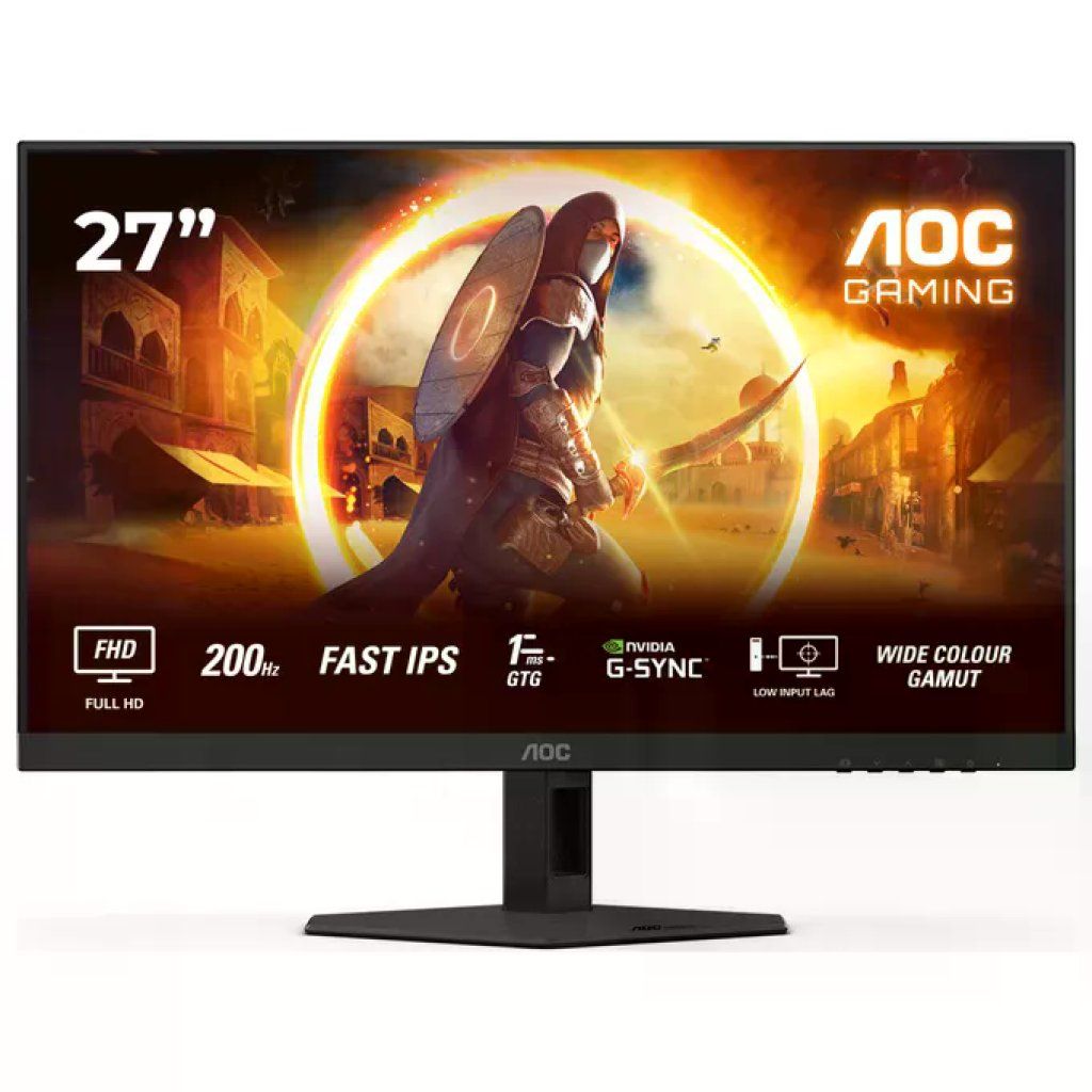 AOC 27G4HRE Monitor Gaming 27'' FHD 1920x1080 Fast IPS 200Hz 1 ms GtG HDR10 G AOC 27G4HRE Monitor Gaming 27'' FHD 1920x1080 Fast IPS 200Hz 1 ms GtG HDR10 G
