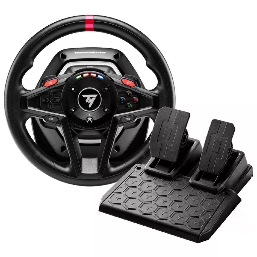 Thrustmaster 4460184 T128 Volante con Pedaliera Force Feedback HYBRID DRIVE Xbox Series X S Xbox One PC colore Thrustmaster 4460184 T128 Volante con Pedaliera Force Feedback HYBRID DRIVE Xbox Series X S Xbox One PC colore