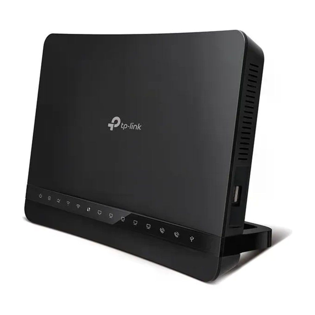 TP-Link ARCHER VR1200V Modem Router VDSL FTTC FTTS ADSL Wi-Fi AC1200 Dual Band 5 porte Gigabit USB 2 TP-Link ARCHER VR1200V Modem Router VDSL FTTC FTTS ADSL Wi-Fi AC1200 Dual Band 5 porte Gigabit USB 2