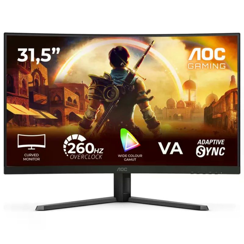 AOC C32G42ZE monitor curvo gaming 31.5'' Full HD pannello VA 260Hz 0