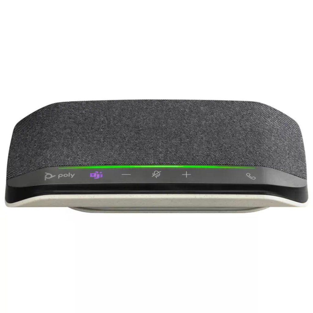 POLYCOM HP Poly Sync 10 77P34AA Vivavoce USB per Teams, Argento POLYCOM HP Poly Sync 10 77P34AA Vivavoce USB per Teams, Argento