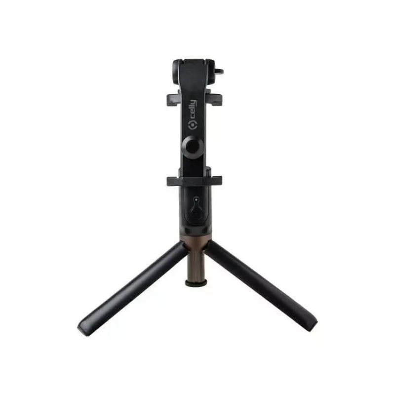 Celly CLICKPROPODBK Click Propod Bastone per Selfie con Bluetooth Angolo Rotazione 360° Telescopico
