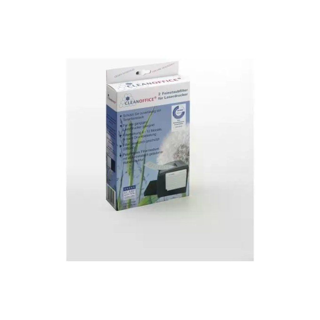 EXPONENT WORLD Clean 16.830.20.20 Filtro per Polveri Sottili Stampanti Laser 2 Pezzi colore Bianco EXPONENT WORLD Clean 16.830.20.20 Filtro per Polveri Sottili Stampanti Laser 2 Pezzi colore Bianco