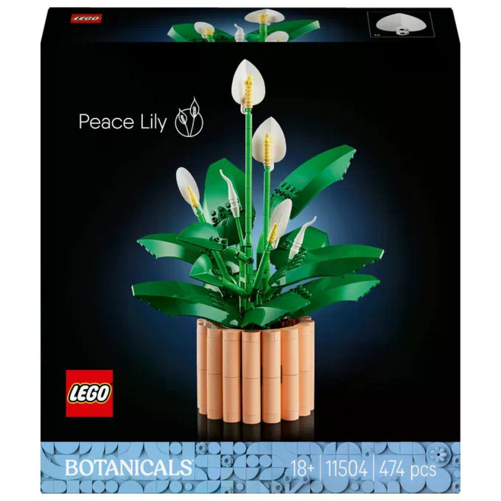 LEGO Botanicals Spatifillo 11504 – Set da 474 pezzi LEGO Botanicals Spatifillo 11504 – Set da 474 pezzi