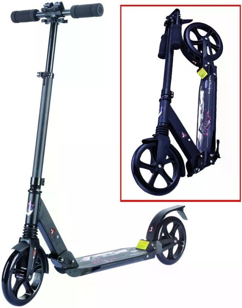 VIGOR-BLINKY Monopattino VIGOR Tornado Pieghevole con Ammortizzatore