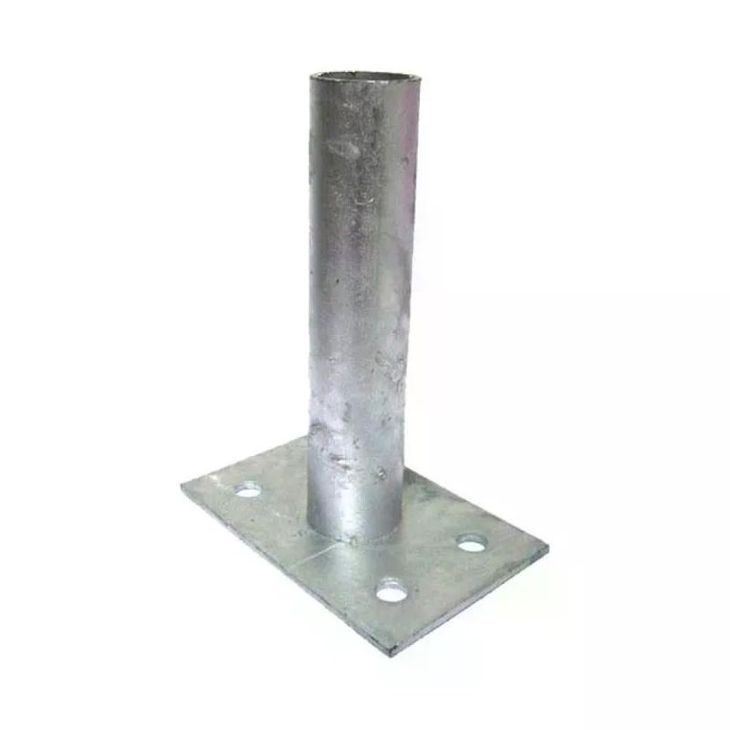 Ferrobulloni Piastra Tubolinea Classic 48Cm 15X10Cm Zincata