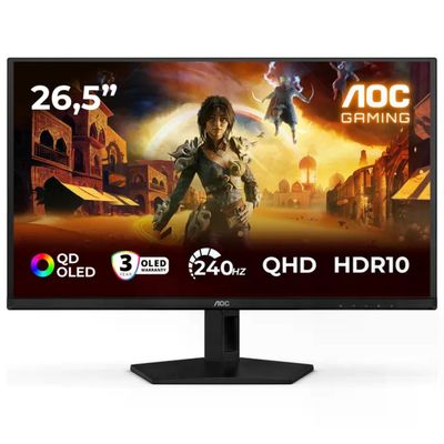 Aoc Monitor pc 27 pollici Qhd Qled 2560x1440 G4 Q27G41ZDF