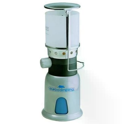 CAMPINGAZ Eurocamping 1081 Lampada a Gas Portatile con Accensione Piezo 100 W Base in Metallo compatibile