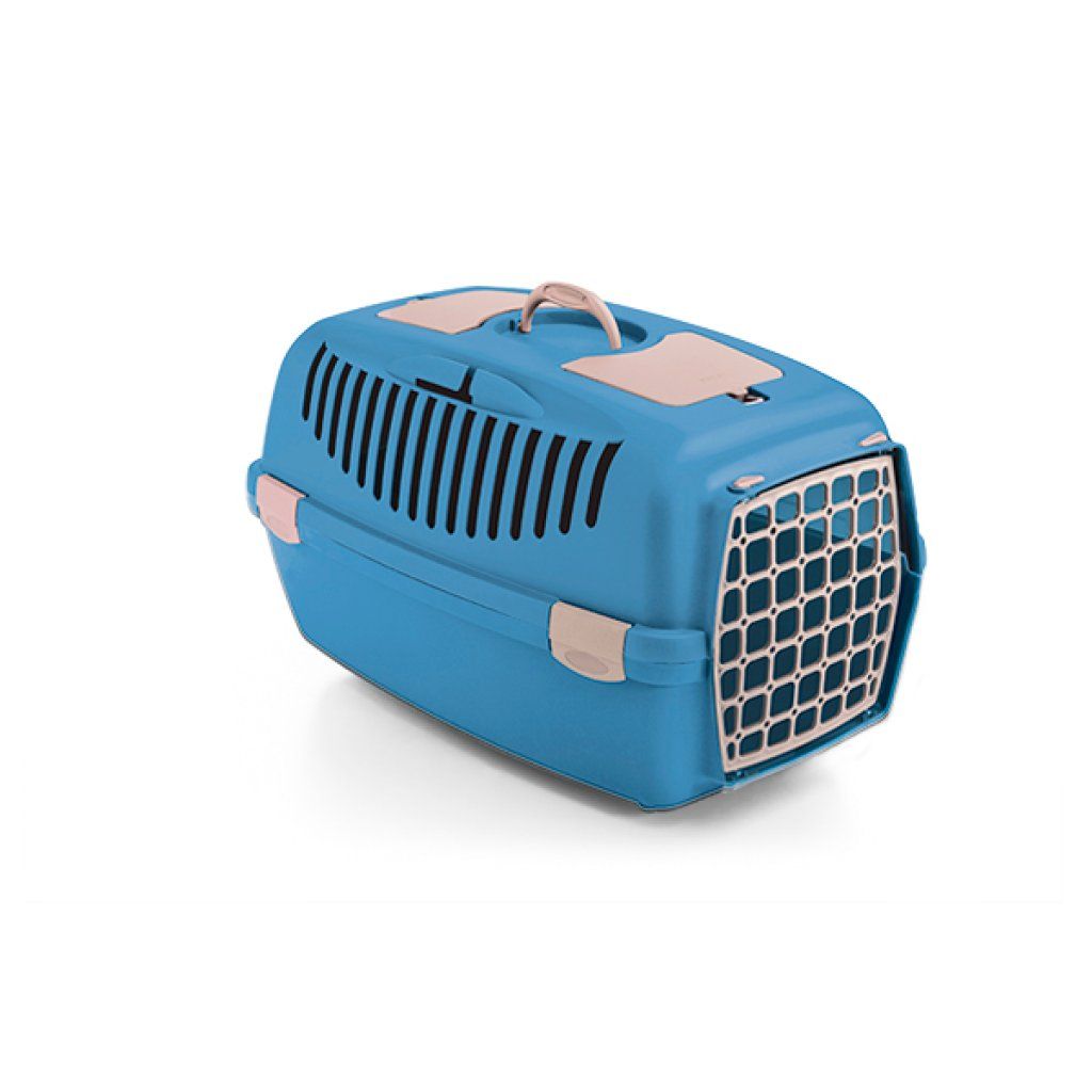 Stefanplast Gulliver 3 Trasportino Azzurro per Cani e Gatti Stefanplast Gulliver 3 Trasportino Azzurro per Cani e Gatti