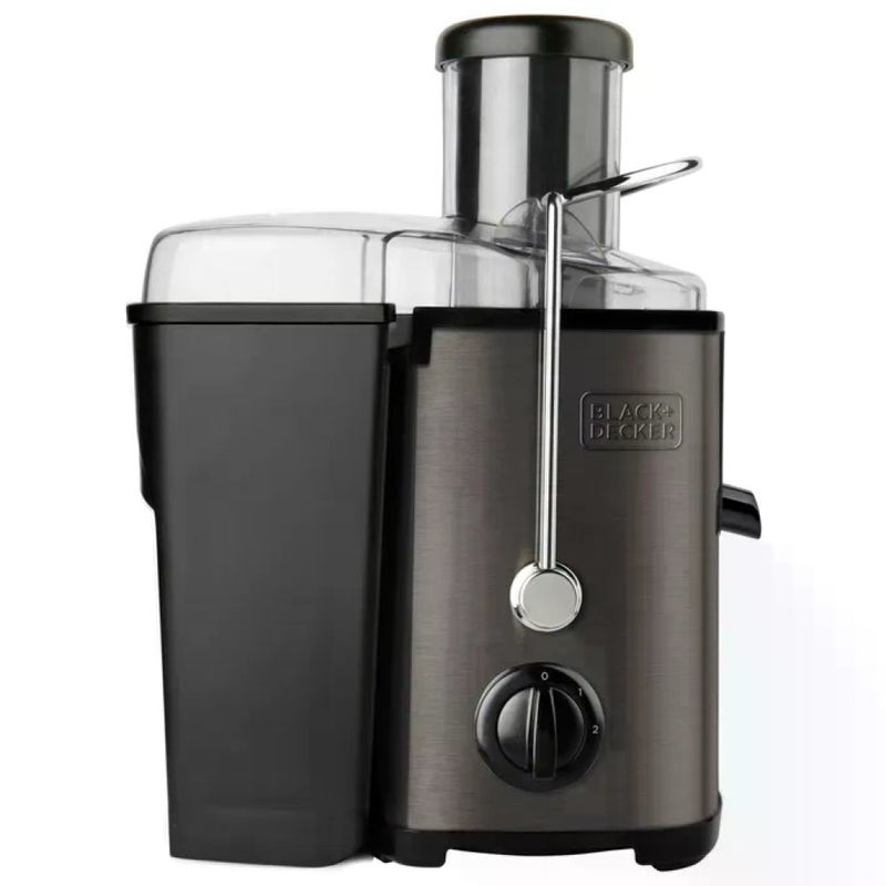 BLACK+DECKER BXJE600E Centrifuga 600 W in Acciaio Inossidabile BLACK+DECKER BXJE600E Centrifuga 600 W in Acciaio Inossidabile