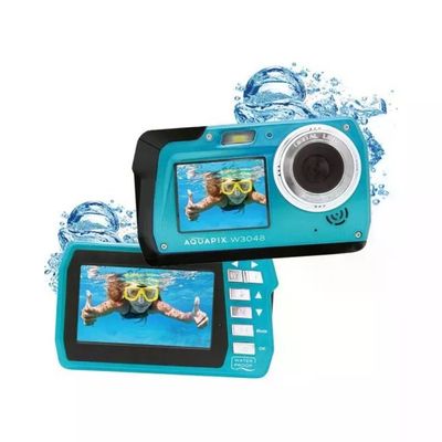 Easypix W3048 Aquapix W3048 Edge Fotocamera Subacquea 48 MP Doppio Display 3 m Impermeabile colore Iceblue Easypix W3048 Aquapix W3048 Edge Fotocamera Subacquea 48 MP Doppio Display 3 m Impermeabile colore Iceblue