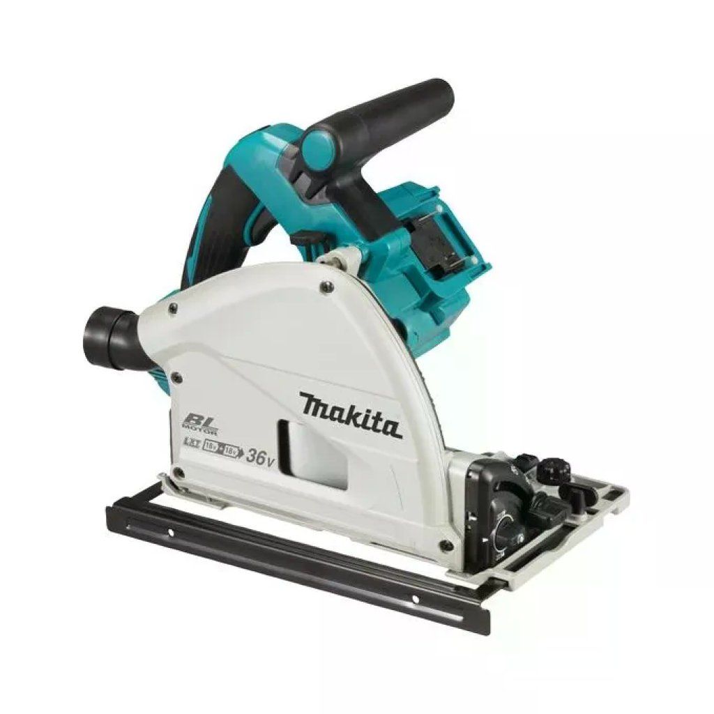 Makita DSP600ZJ Sega circolare ad immersione a batteria 36V motore brushless lama 165 mm colore Blu Nero Makita DSP600ZJ Sega circolare ad immersione a batteria 36V motore brushless lama 165 mm colore Blu Nero