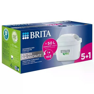 BRITA 1050844 MAXTRA PRO Extra Cartuccia Filtro Anticalcare Capacita' 150 l Compatibilita' Tutti Filtri BRITA 1050844 MAXTRA PRO Extra Cartuccia Filtro Anticalcare Capacita' 150 l Compatibilita' Tutti Filtri