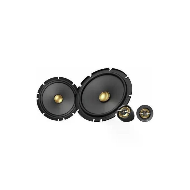 Pioneer TS-A1601C Serie A Altoparlanti Auto 2 Vie 16,5 cm 350 W 80 W RMS 4 Ω 90 dB 2 Pezzi colore Nero