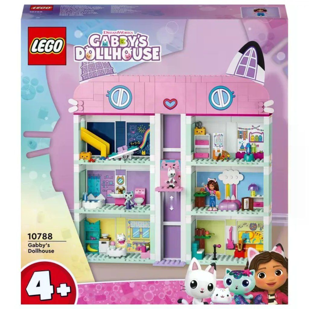 LEGO 10788 La Casa delle Bambole di Gabby – Set da costruzione 4+