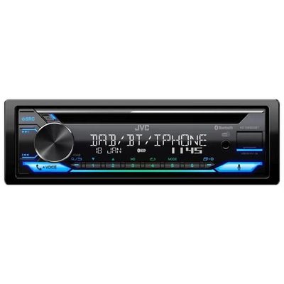 JVC KD-DB922BT Autoradio 1DIN con Bluetooth DAB+ Lettore CD e Compatibilita' Amazon Alexa colore Nero