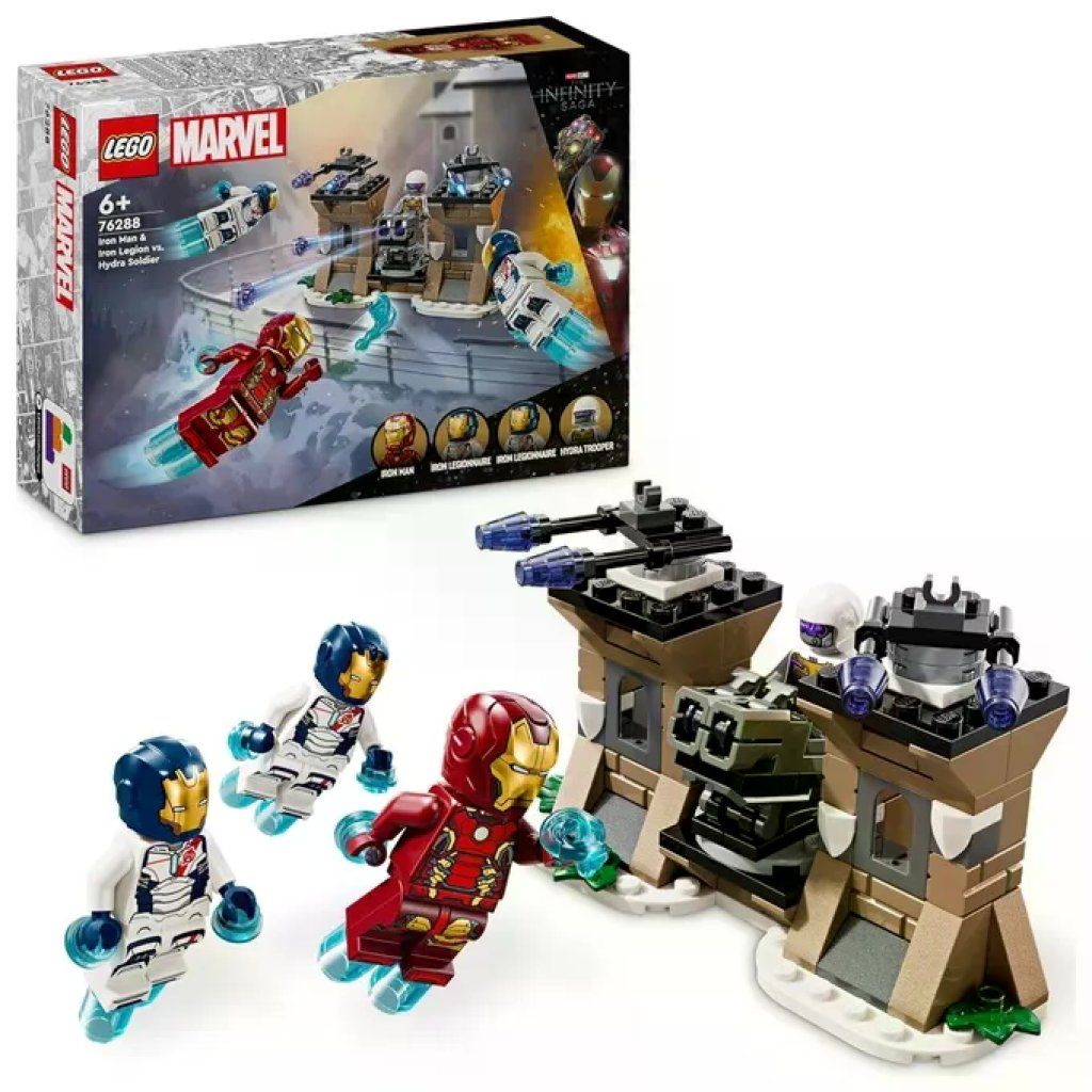 LEGO Marvel Iron Man e Legione di Ferro contro Soldato Hydra