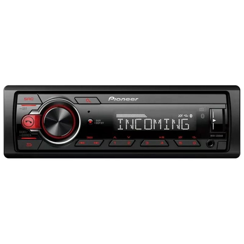 Pioneer MVH-330DABAN Autoradio Digitale 1 DIN DAB DAB+ Bluetooth 200 W USB AUX Android colore Nero