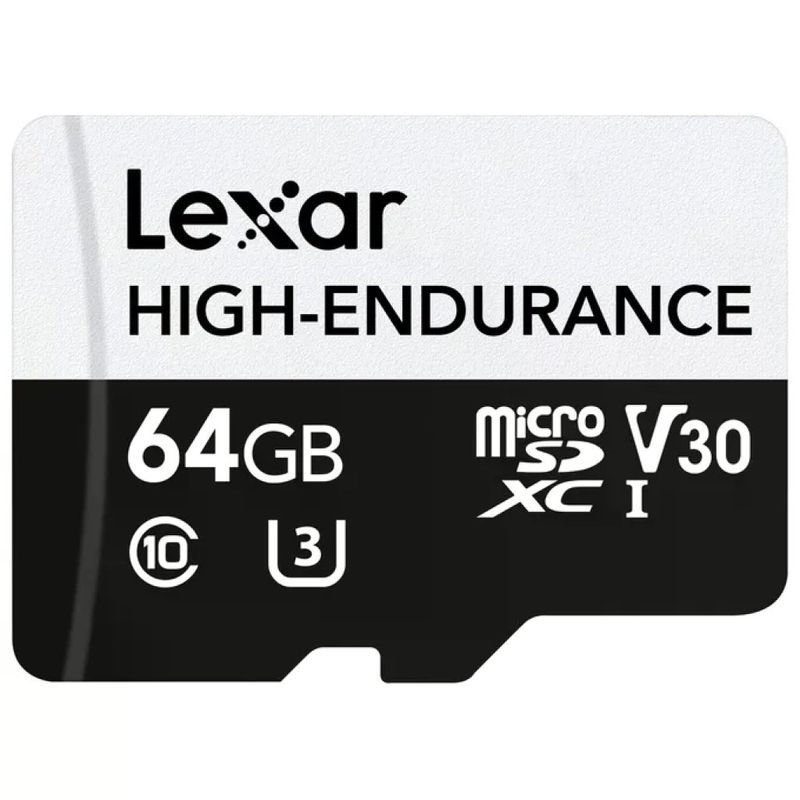 Lexar High-Endurance microSDXC 64 GB UHS-I U3 V30