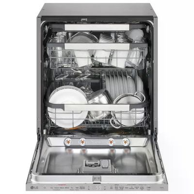 LG DB476TXSW QuadWash Lavastoviglie da Incasso 14 coperti Classe A TrueSteam Wi-Fi 43 dB (81.5x60x55 LG DB476TXSW QuadWash Lavastoviglie da Incasso 14 coperti Classe A TrueSteam Wi-Fi 43 dB (81.5x60x55