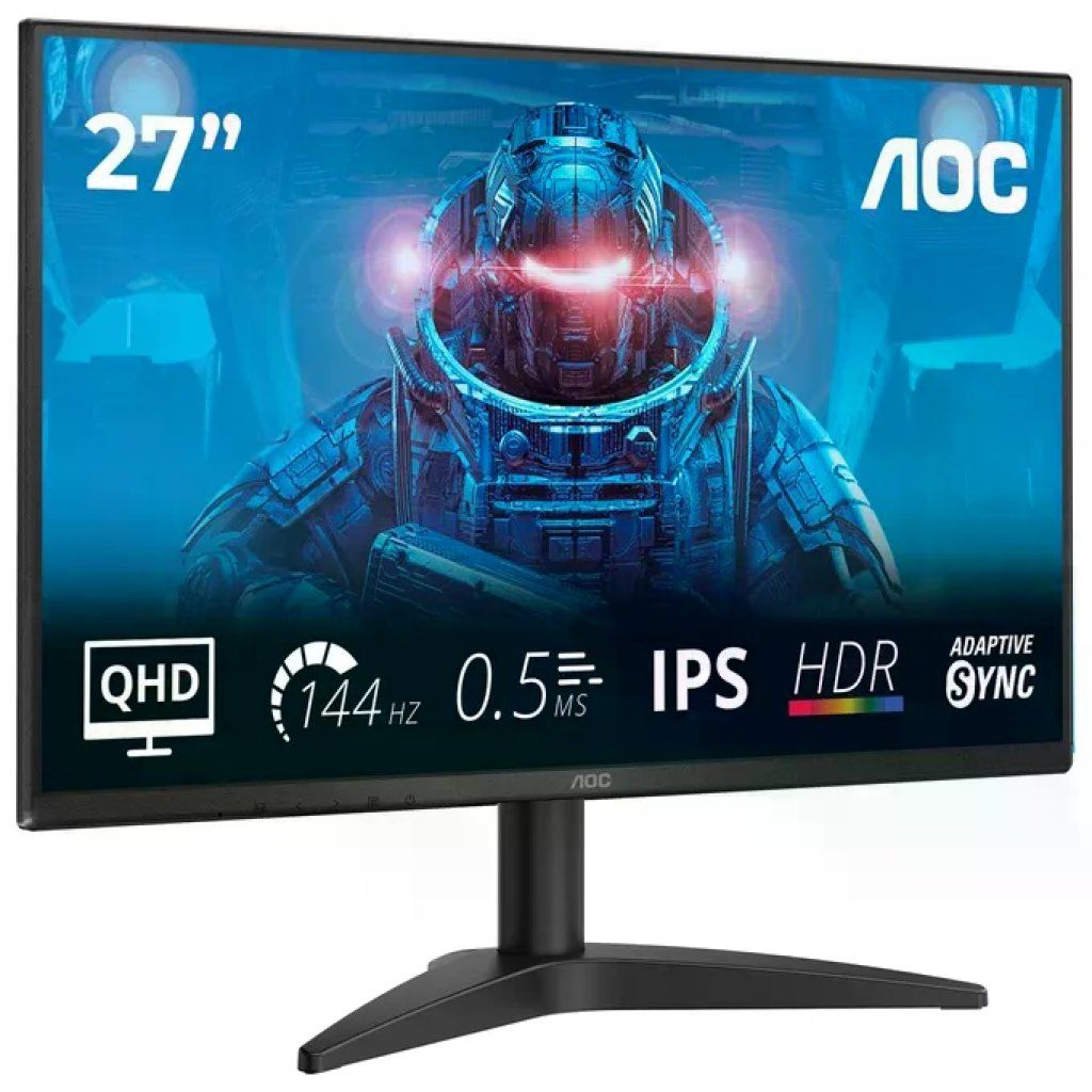 AOC Monitor PC 27'' Quad HD 144Hz LED Nero B3 Q27B36X AOC Monitor PC 27'' Quad HD 144Hz LED Nero B3 Q27B36X