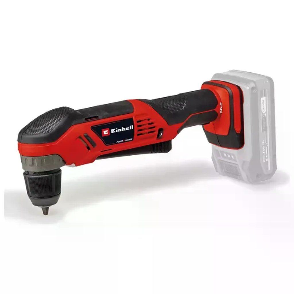 Einhell TE-AD 18 Li-Solo Trapano Avvitatore Angolare 18 V, 45 Nm, Mandrino 10 mm