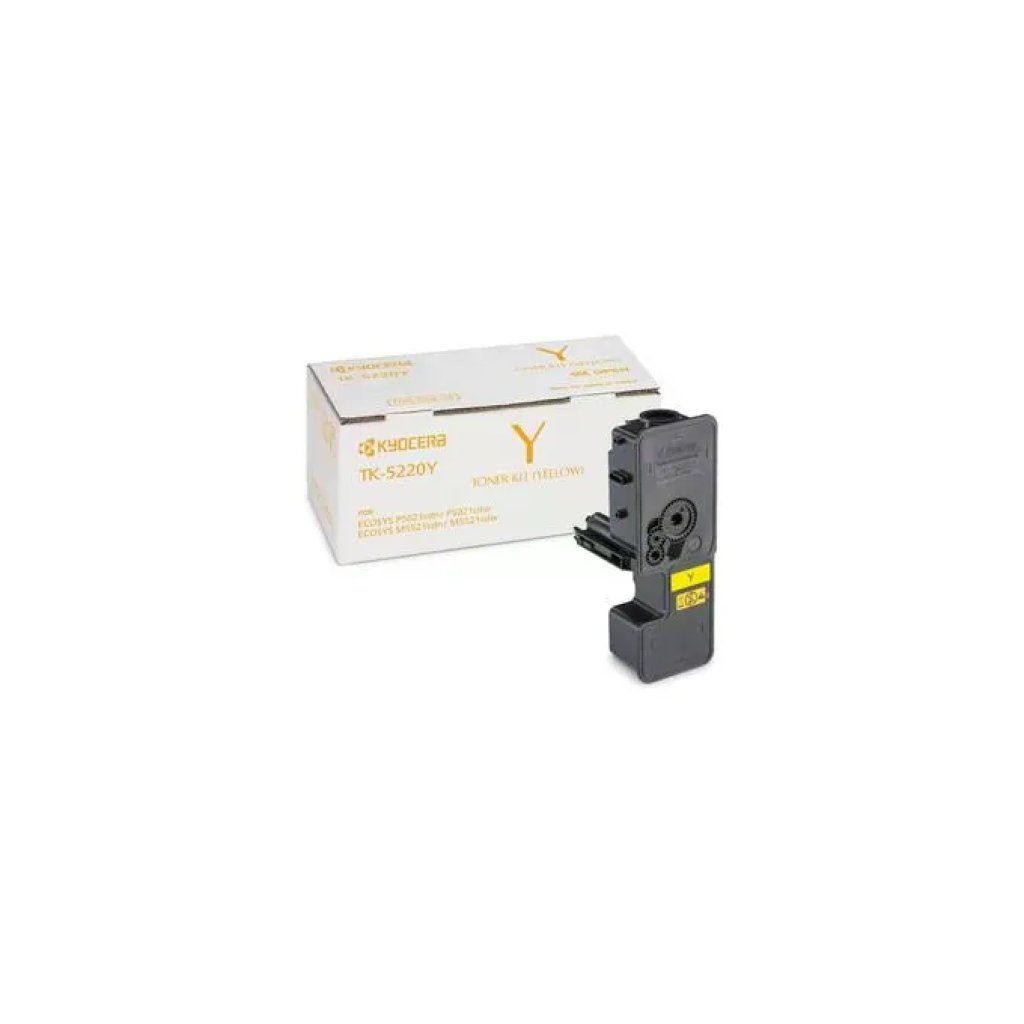 Kyocera TK-5220Y Toner Originale Giallo, 1.200 Pagine Kyocera TK-5220Y Toner Originale Giallo, 1.200 Pagine