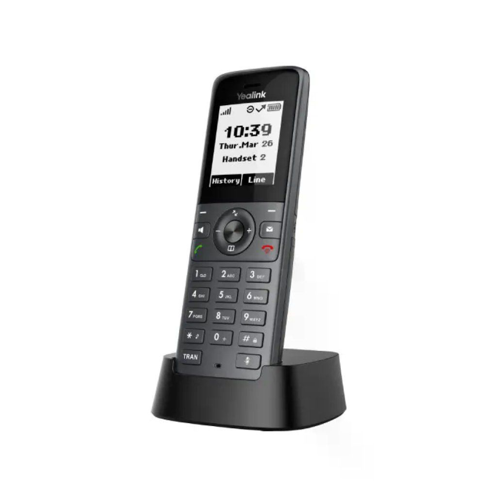 Yealink Telefono DECT W71H Identificatore di Chiamata Nero Yealink Telefono DECT W71H Identificatore di Chiamata Nero