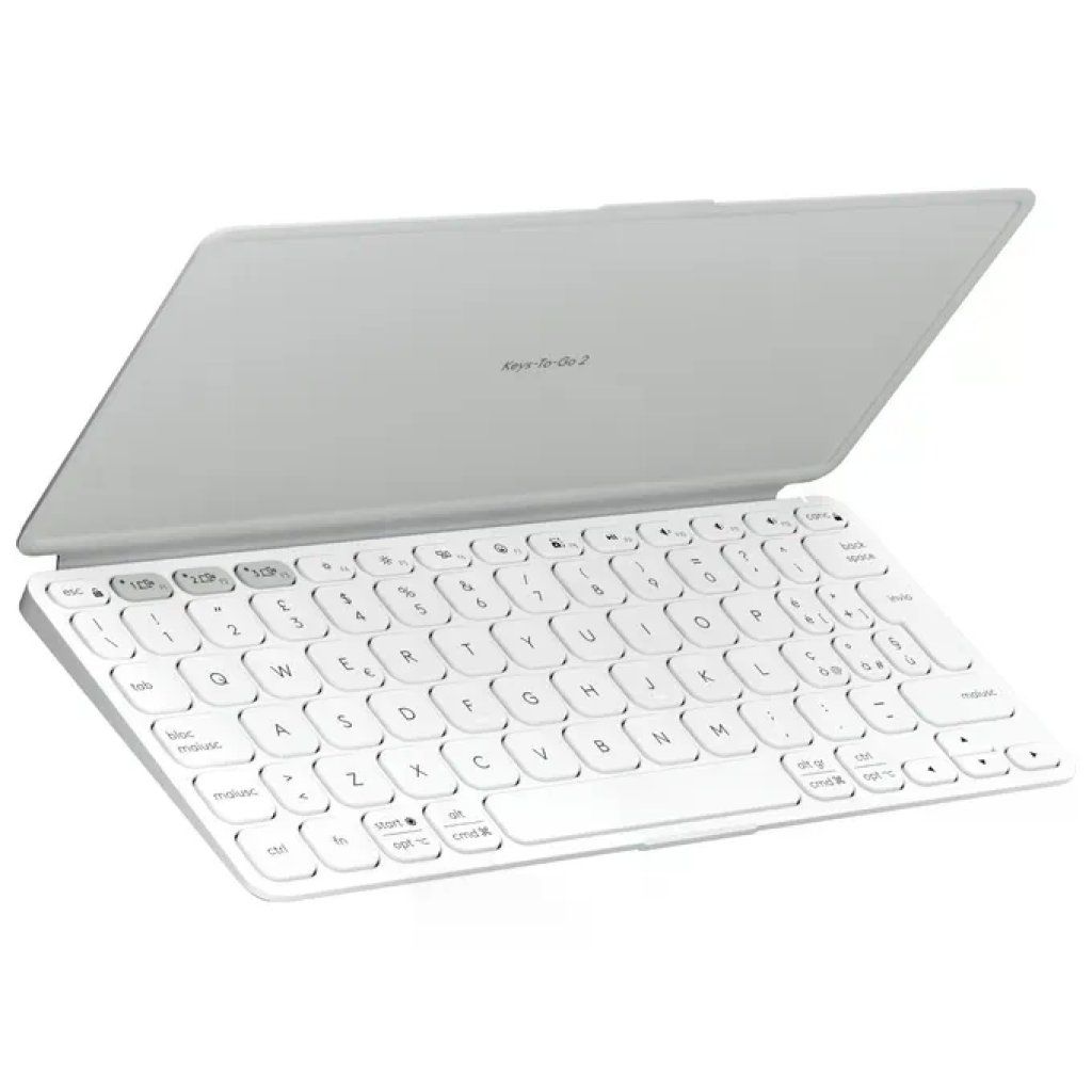 Logitech Keys-To-Go 2 Tastiera Bluetooth QWERTY Italiano Bianco Logitech Keys-To-Go 2 Tastiera Bluetooth QWERTY Italiano Bianco