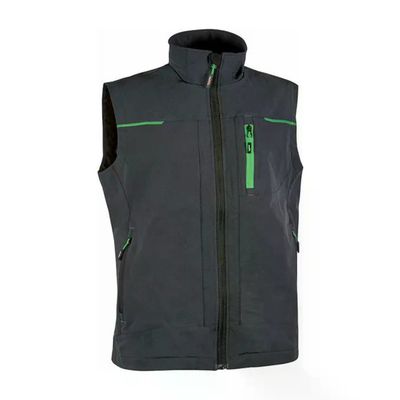 U-Power Saturn PE181RL Gilet da Lavoro Idrorepellente Grigio
