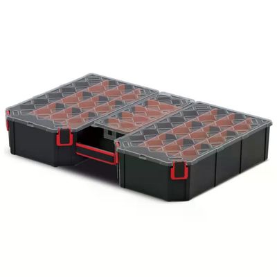 Kistenberg KTG604010S Tager Valigetta Portaminuteria 22 Scomparti Copertura Trasparente 57x39x10 cm