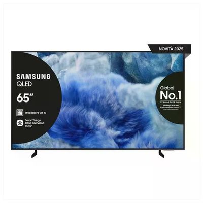 Samsung QE43Q8FAAUXZT Q8F Smart TV QLED 43'' 4K Ultra HD HDR10+ Wi-Fi Tizen colore Grigio Titanio Samsung QE43Q8FAAUXZT Q8F Smart TV QLED 43'' 4K Ultra HD HDR10+ Wi-Fi Tizen colore Grigio Titanio