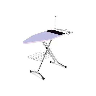 Top House LUXOR2 Asse da Stiro Struttura in Acciaio Cromato Altezza Regolabile da 54 a 94 cm con Poggiapro