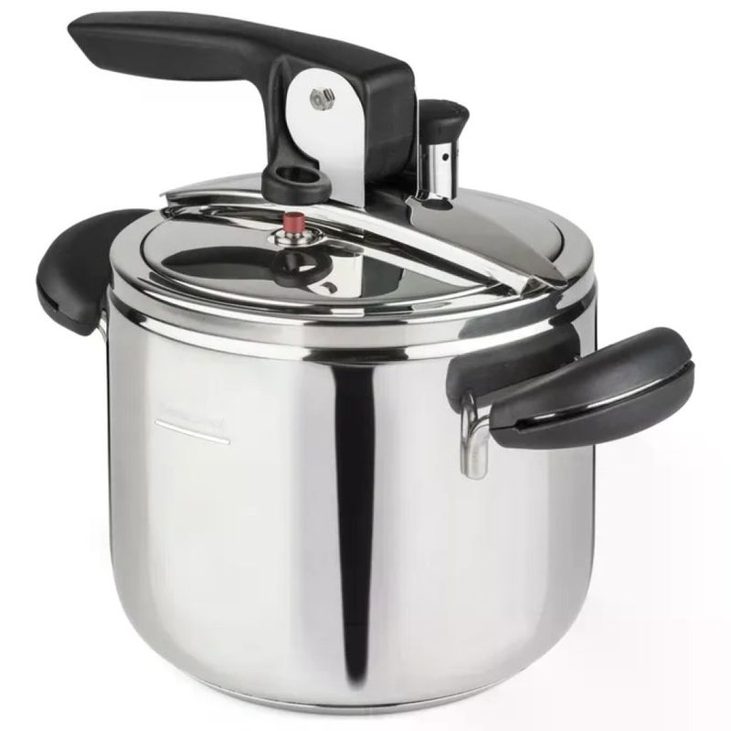 Barazzoni 52604500358010 Amelia+ Pentola a Pressione 3.5 lt 18 cm Acciaio Inox 18