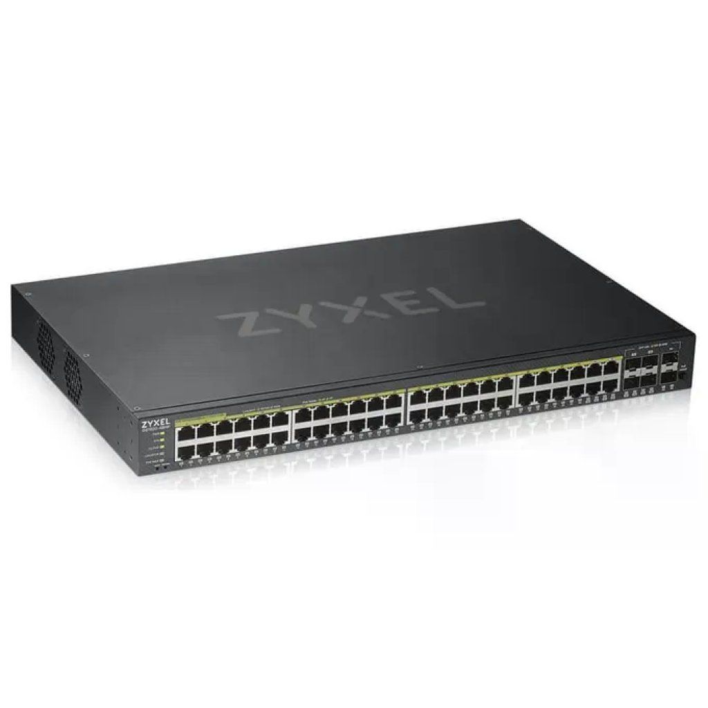 Zyxel GS192048HPV2-EU0101F GS1920 Switch Gestito con 44 Porte Gigabit Ethernet 10-100