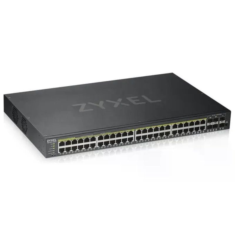 Zyxel GS192048HPV2-EU0101F GS1920 Switch Gestito con 44 Porte Gigabit Ethernet 10-100