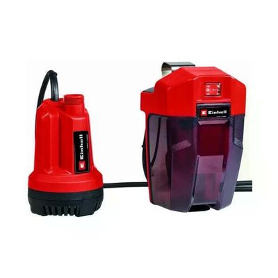 Einhell GE-SP 18 Li Solo – Pompa a batteria per acque chiare, 5.000 l/h