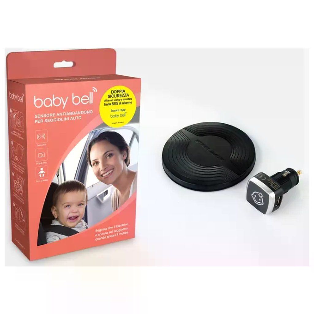 Baby Bell Steelmate – Sensore antiabbandono per seggiolino auto