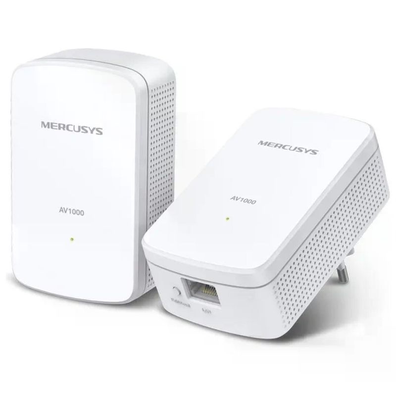 Mercusys MP500 KIT Adattatore PowerLine AV2 1000 Mbit-s Gigabit Ethernet 300 m colore Bianco