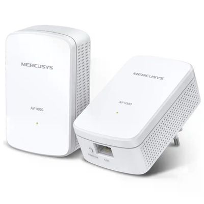 Mercusys MP500 KIT Powerline AV1000 Gigabit, 2 adattatori Mercusys MP500 KIT Powerline AV1000 Gigabit, 2 adattatori